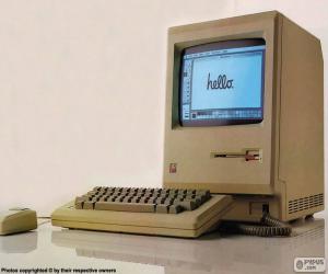 пазл Macintosh 128K (1984)